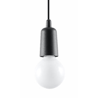 Suspension noire – Lampe suspendue minimaliste pour un éclairage de salon chaleureux