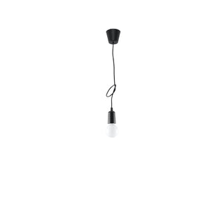 Black Pendant Light – Minimalist Pendant Lamp for Cozy Living Room Lighting