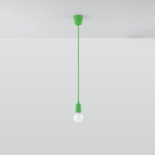 Green Pendant Light – Minimalist PVC Pendant Lamp | Modern Ceiling Lighting Fixture