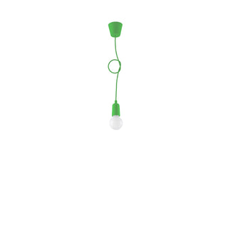Green Pendant Light – Minimalist PVC Pendant Lamp | Modern Ceiling Lighting Fixture
