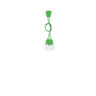 Suspension Vert Minimaliste – Suspension à 3 Lumières | Design Géométrique, Lumavera Lighting