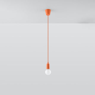 Suspension orange – Luminaire suspendu moderne et minimaliste pour salon