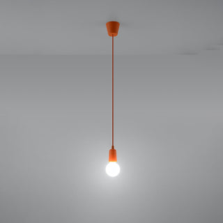 Suspension orange – Luminaire suspendu moderne et minimaliste pour salon