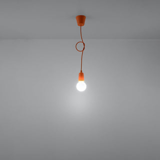 Suspension orange – Luminaire suspendu moderne et minimaliste pour salon