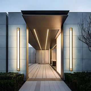 IP65 garden wall lamp long LED — waterproof sconce