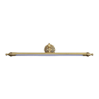 Vintage LED gold metal bathroom vanity wall lamp — sconce
