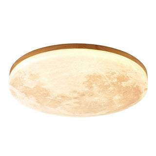 Moon LED Ceiling Light - Round Modern Fixture with Soft Glow Lighting