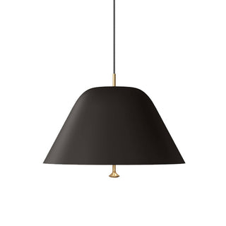 Lámpara Colgante de Metal – Lámpara Colgante Moderna Cónica Con Acabado Metálico Para Iluminación de Sala de Estar