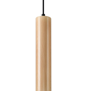 Suspension en bois naturel – Lampe suspendue scandinave | Éclairage d'ambiance chaleureux