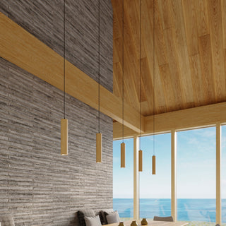 Suspension en bois naturel – Lampe suspendue scandinave | Éclairage d'ambiance chaleureux