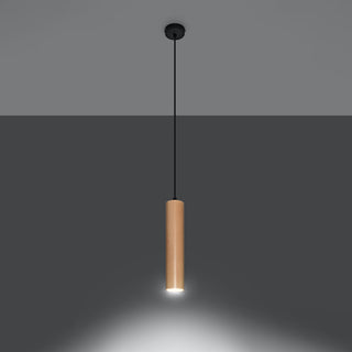 Suspension en bois naturel – Lampe suspendue scandinave | Éclairage d'ambiance chaleureux