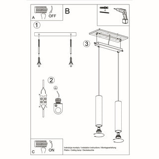 Natural Wood Pendant Light – Scandinavian Two Light Fixtures | Warm Ambient Lighting