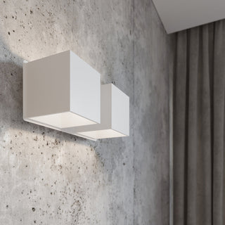 Applique murale moderne – Lampe murale contemporaine en aluminium blanc | Lumavera Lighting