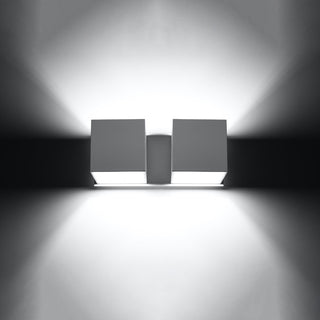 Applique murale moderne – Lampe murale contemporaine en aluminium blanc | Lumavera Lighting