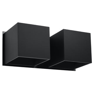 Applique Murale Noire en Aluminium – Applique Murale Moderne | Luminaire d'Accent Contemporain