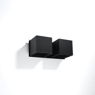 Applique Murale Noire en Aluminium – Applique Murale Moderne | Luminaire d'Accent Contemporain