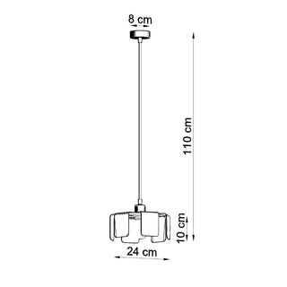 Suspension Industrielle – Lampe en Acier Blanc Réglable | Style Scandinave