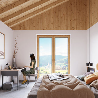 Lampe de bureau noire – Éclairage de travail design en acier avec éclairage visuel confortable