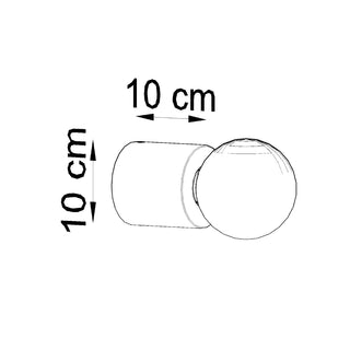Applique murale minimaliste en béton – Lampe industrielle grise | Conception d'éclairage architectural