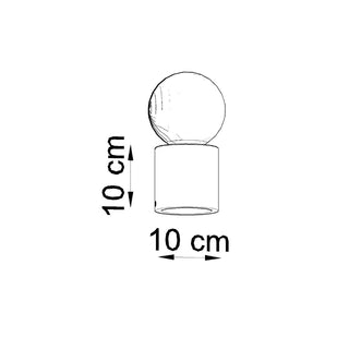 Lampe Minimaliste en Béton – Éclairage de Bureau Moderne avec Base Sculptée en Béton