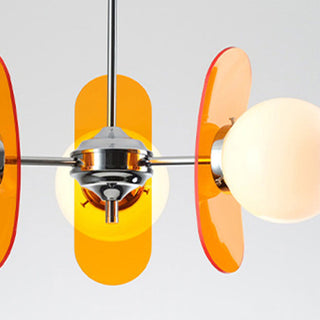 Luxury acrylic pendant lamp — Art Deco dining room fixture