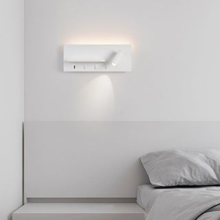 Modern bedside reading wall lamp iron LED — adjustable