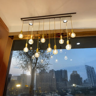 Suspension en verre moderne – Luminaires suspendus LED élégants pour salon