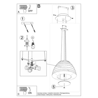 Lustre en tissu blanc – Lampe en tissu plissé | Éclairage moderne pour salon