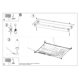 White Fabric Ceiling Light – Minimalist Modern Fixture With Soft Ambient Lighting