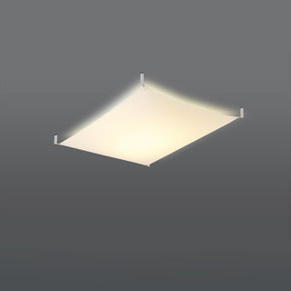 White Fabric Ceiling Light – Minimalist Modern Fixture With Soft Ambient Lighting
