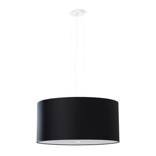Lustre Noir Minimaliste – Éclairage Salon 5 Ampoules | Lumavera Lighting