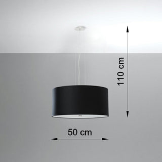 Lustre Noir Minimaliste – Éclairage Salon 5 Ampoules | Lumavera Lighting