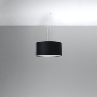 Lustre Noir Minimaliste – Éclairage Salon 5 Ampoules | Lumavera Lighting