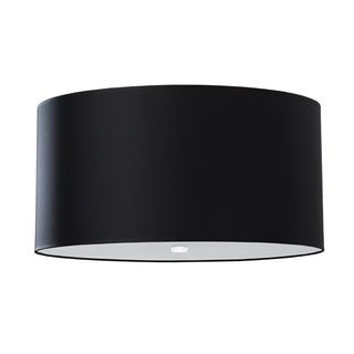 Plafonnier noir – Luminaire linéaire minimaliste pour l'éclairage du salon