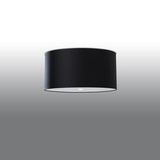 Plafonnier noir – Luminaire linéaire minimaliste pour l'éclairage du salon