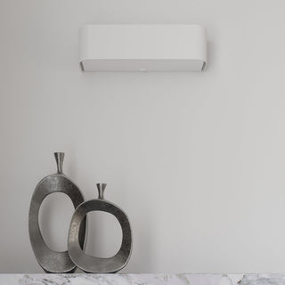 Plafonnier en tissu blanc – Luminaire carré de salon à luminosité réglable