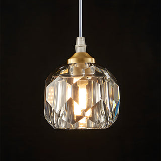 Lámparas Colgantes Doradas - Iluminación Contemporánea de Aluminio y Cristal para Sala de Estar