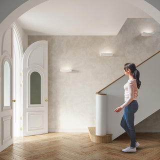 Applique murale moderne en céramique – Éclairage d'appoint en céramique blanc mat