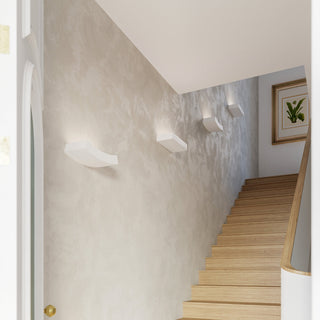 Applique murale moderne en céramique – Éclairage d'appoint en céramique blanc mat