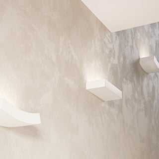 Applique murale moderne en céramique – Éclairage d'appoint en céramique blanc mat