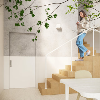 Applique Murale en Céramique Moderne – Applique Murale en Céramique Blanc Mat par Lumavera Lighting