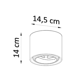 White Ceramic Ceiling Light – Modern Cube Lamp With Matte Finish Lighting