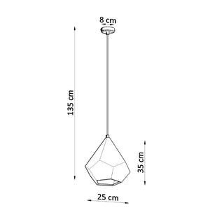 Suspension Céramique Blanche – Luminaire Géométrique Suspendu | Luminaire Sculptural Moderne