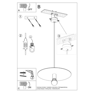 Suspension noire en acier – Luminaire suspendu de designer moderne avec éclairage ambiant chaleureux