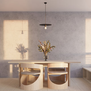 Suspension noire en acier – Luminaire suspendu de designer moderne avec éclairage ambiant chaleureux