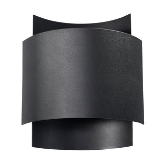 Applique murale industrielle - Lampe murale minimaliste à finition noire pour un éclairage ambiant chaleureux