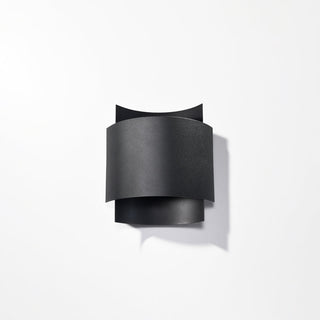 Applique murale industrielle - Lampe murale minimaliste à finition noire pour un éclairage ambiant chaleureux