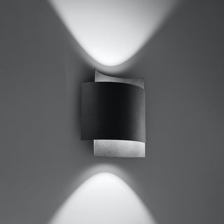 Applique murale industrielle - Lampe murale minimaliste à finition noire pour un éclairage ambiant chaleureux