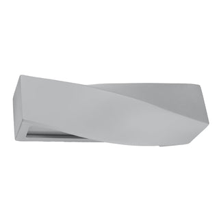 Applique Murale Céramique Moderne | Luminaire Scandinave Compact Finition Gris Mat