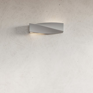 Applique Murale Céramique Moderne | Luminaire Scandinave Compact Finition Gris Mat